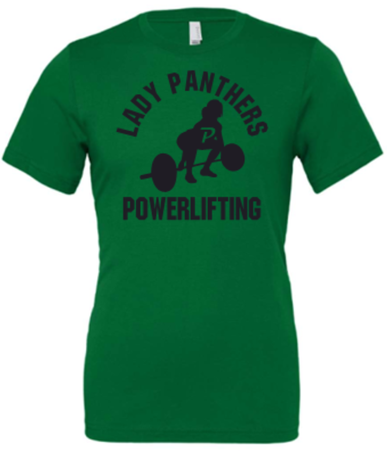 Lady Panther Powerlifting TEE SHIRT