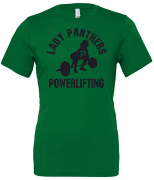 Lady Panther Powerlifting TEE SHIRT