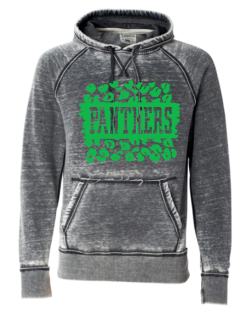 Green Leopard Panthers ZEN HOODIE